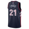 NBA Philadelphia 76ers Trikot Joel Embiid Nike 2023-24 City Edition Navy Swingman - Herren